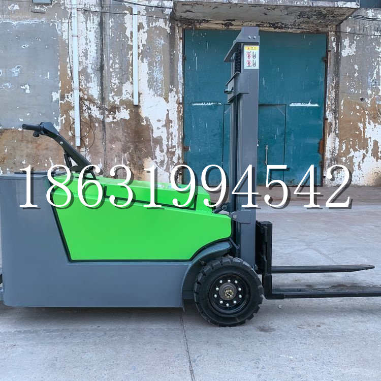 南召县小型电动叉车1吨2吨步行站驾式电瓶堆高充电装卸车液压升降车铲车